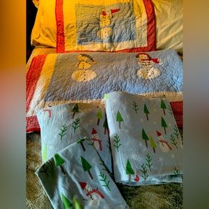 Pottery Barn Kids Christmas/Holiday bedding
